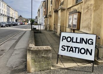 General election: a polling station