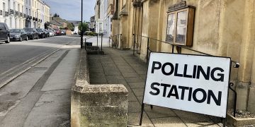 General election: a polling station