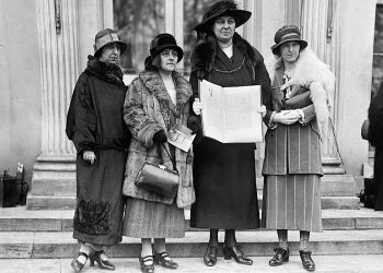 Welsh Women’s Peace Petition, Washington DC, 1924